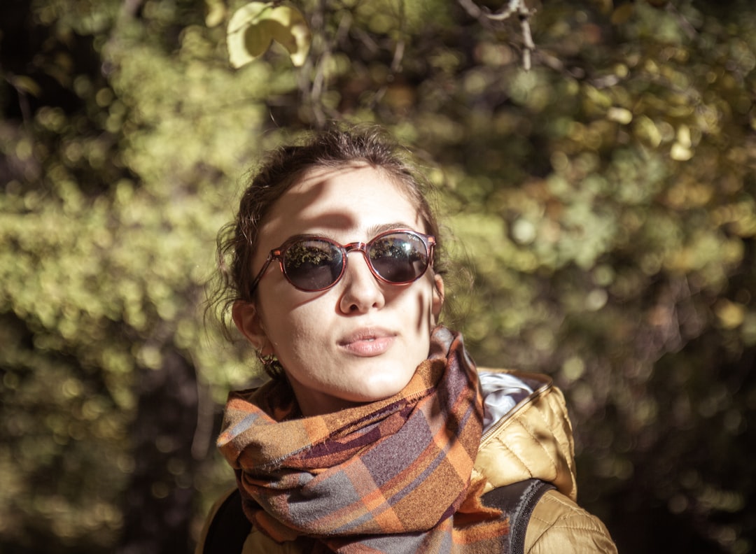 Photo hair scarf