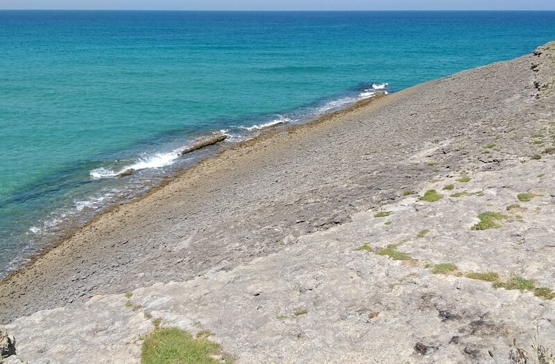 Photo turquoise color